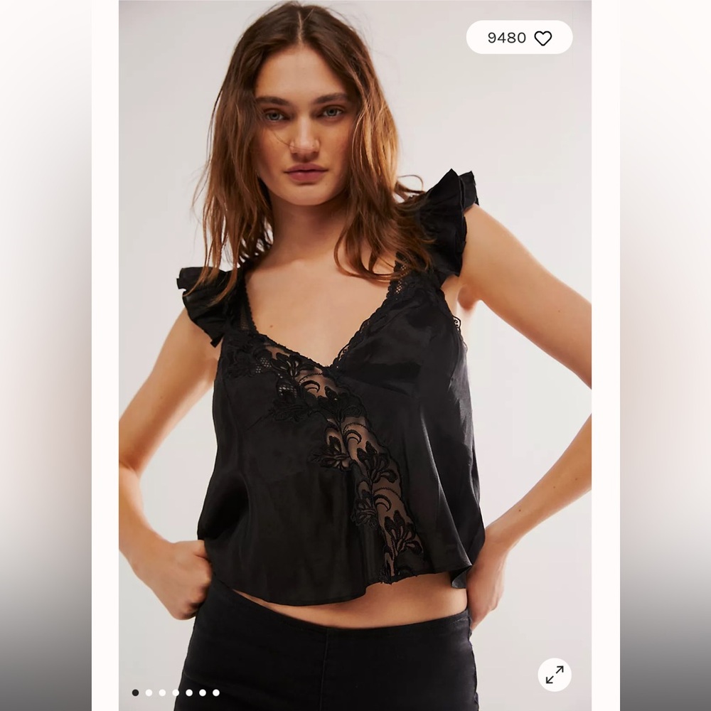 Free People Harmony Lace Tank